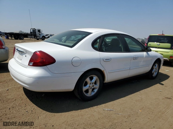 2001 Ford Taurus SES with VIN 1FAFP55U21G261028, listed as a Copart auction lot 65685164 with 153,313 mi miles and Clean Title. Bid and sale history available at carsss.com. Image 3.