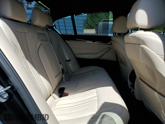 2018 BMW 5 Series 530e with VIN WBAJA9C5XJB033443, listed as a Copart auction lot 54876635 with Not provided miles and Salvage title. Bid and sale history available at DreamBid. Image 10.