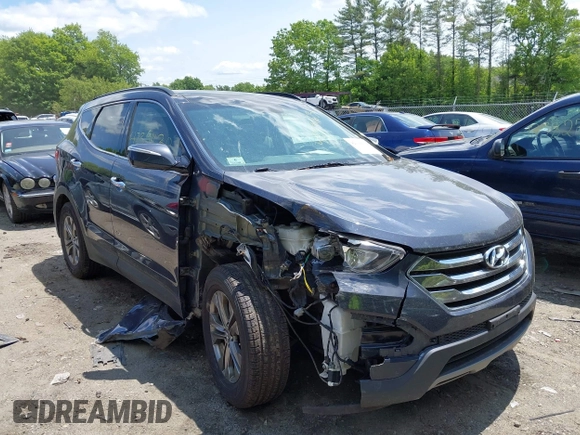2014 Hyundai Santa Fe with VIN 5XYZUDLB6EG218980, listed as a IAAI auction lot 42391630 with 136,710 mi miles and . Bid and sale history available at DreamBid. Image 1.