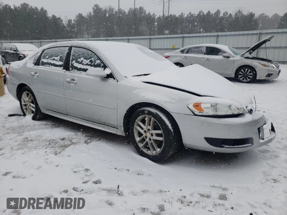 2016 Chevrolet Impala LTZ with VIN 2G1WC5E36G1163325, listed as a Copart auction lot 45856845 with Not Provided miles and Clean Title. Bid and sale history available at DreamBid. Image 4.
