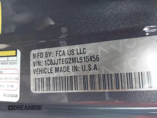 2021 Jeep Gladiator Mojave с VIN 1C6JJTEG2ML515456, выставлен на аукционе IAAI как лот 41976059 с пробегом 109 225 миль миль и . История ставок и продаж доступна на DreamBid. Изображение 9.