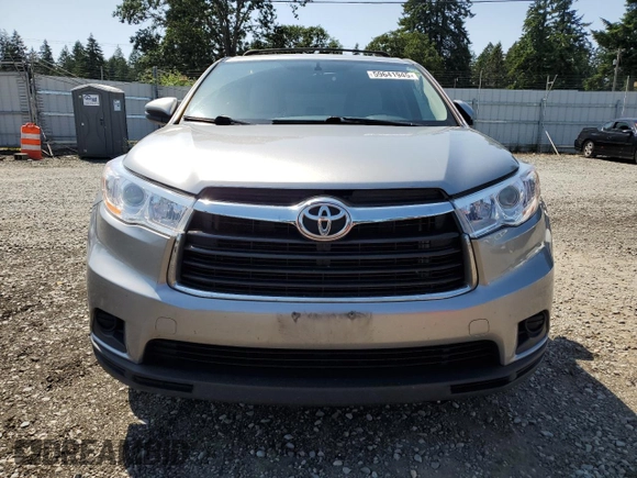 2014 Toyota Highlander LE z VIN 5TDBKRFHXES026288, wystawiony jako Copart lot #59641945 z przebiegiem 186 628 mil mil oraz Czysty tytuł • Clean title. Historia ofert i sprzedaży dostępna na DreamBid. Obrazek 5.