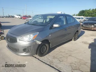 2020 Mitsubishi Mirage ES z VIN ML32F3FJ4LHF09108, wystawiony jako Copart lot #56404265 z przebiegiem 136 868 mil mil oraz Szkoda całkowita • Salvage title. Historia ofert i sprzedaży dostępna na DreamBid. Obrazek 1.