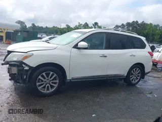 2015 Nissan Pathfinder Platinum with VIN 5N1AR2MM0FC696879, listed as a IAAI auction lot 42368003 with 120,650 mi miles and . Bid and sale history available at DreamBid. Image 14.