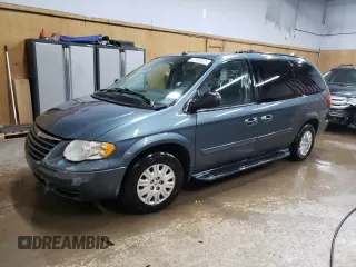 2006 Chrysler Town & Country LWB LX with VIN 1A4GP44R46B568804, listed as a Copart auction lot 45905305 with 202,373 mi miles and Clean Title. Bid and sale history available at carsss.com. Image 1.