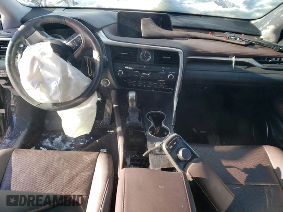 2018 Lexus RX 350 with VIN 2T2BZMCA5JC147928, listed as a Copart auction lot 46918225 with 81,825 mi miles and Salvage title. Bid and sale history available at DreamBid. Image 8.