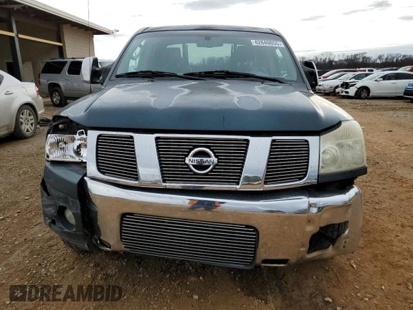 2006 Nissan Titan LE with VIN 1N6BA07A46N543879, listed as a Copart auction lot 42840055 with 270,635 mi miles and Salvage Title. Bid and sale history available at DreamBid. Image 5.