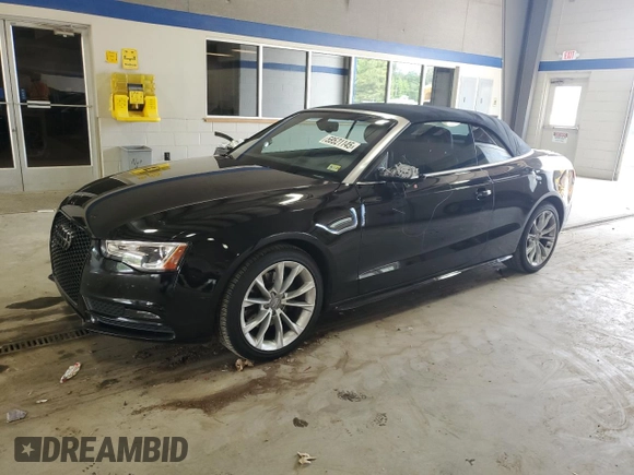 2013 Audi A5 Premium Plus z VIN WAULFAFH8DN007248, wystawiony jako Copart lot #59521145 z przebiegiem 140 314 mil mil oraz Szkoda całkowita • Salvage title. Historia ofert i sprzedaży dostępna na DreamBid. Obrazek 1.