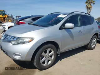 2009 Nissan Murano SL with VIN JN8AZ18U19W023082, listed as a IAAI auction lot 41847562 with 147,780 mi miles and . Bid and sale history available at DreamBid. Image 17.