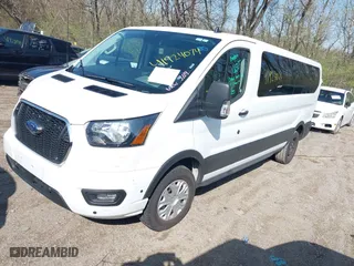 2024 Ford Transit Passenger Wagon XL with VIN 1FBAX2YG4RKA02384, listed as a IAAI auction lot 41924074 with 30,122 mi miles. Bid and sale history available at carsss.com. Image 17.