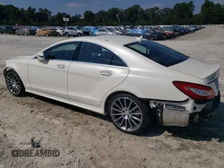 2015 Mercedes-Benz CLS-Class CLS 400 with VIN WDDLJ6FB8FA141834, listed as a Copart auction lot 68745833 with 52,584 mi miles. Bid and sale history available at carsss.com. Image 2.