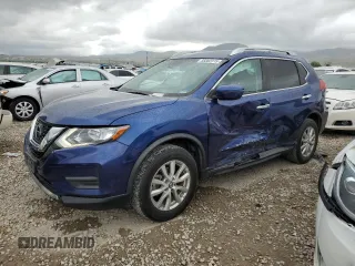 2020 Nissan Rogue SV z VIN JN8AT2MV4LW107281, wystawiony jako Copart lot #56882315 z przebiegiem 72 365 mil mil oraz Szkoda całkowita • Salvage title. Historia ofert i sprzedaży dostępna na DreamBid. Obrazek 1.