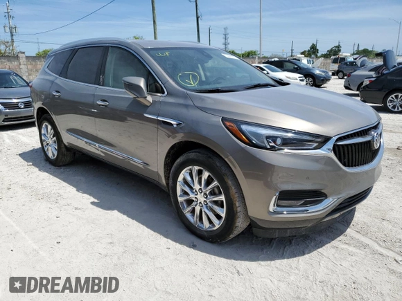 2018 Buick Enclave Premium with VIN 5GAERCKW4JJ150916, listed as a Copart auction lot 50449893 with 0 mi miles and Salvage Title. Bid and sale history available at carsss.com. Image 4.
