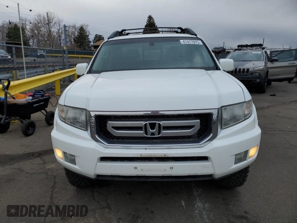 2010 Honda Ridgeline RTL with VIN 5FPYK1F58AB005088, listed as a Copart auction lot 47477975 with 128,538 mi miles and Salvage Title. Bid and sale history available at carsss.com. Image 5.