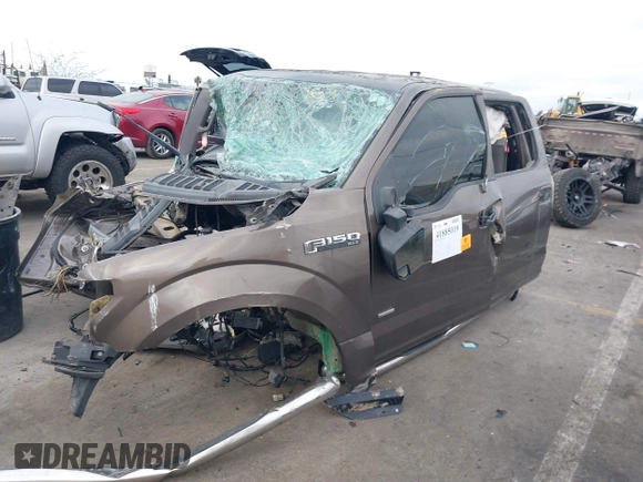 2016 Ford F-150 XL with VIN 1FTEW1CP2GKD24097, listed as a IAAI auction lot 41885019 with Not Provided miles and . Bid and sale history available at carsss.com. Image 16.