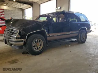 1995 Chevrolet Tahoe with VIN 1GNEK13K2SJ432421, listed as a Copart auction lot 72959694 with 0 mi miles and Salvage Title. Bid and sale history available at carsss.com. Image 1.