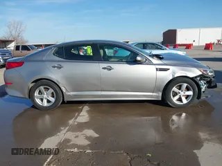 2015 Kia Optima LX with VIN 5XXGM4A71FG484306, listed as a IAAI auction lot 41797482 with 116,181 mi miles and . Bid and sale history available at carsss.com. Image 14.