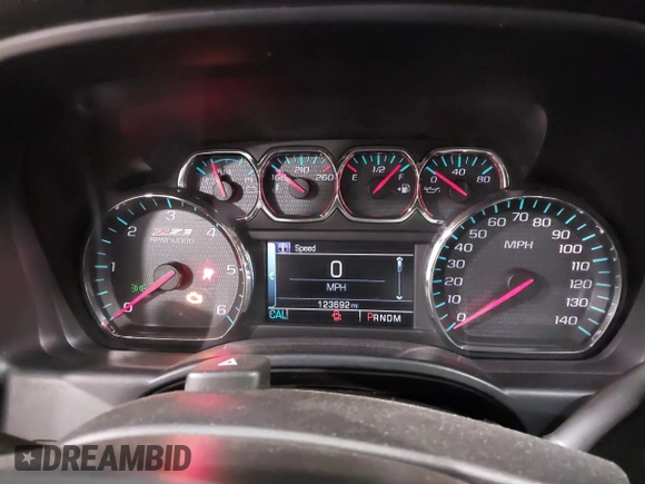 2016 Chevrolet Silverado 1500 LT with VIN 1GCVKREC0GZ303387, listed as a IAAI auction lot 41978237 with 123,692 mi miles and . Bid and sale history available at DreamBid. Image 7.