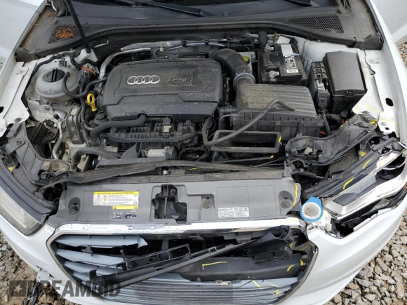 2015 Audi A3 Premium with VIN WAUACGFF8F1012302, listed as a Copart auction lot 54309715 with 94,061 mi miles and Salvage title. Bid and sale history available at DreamBid. Image 11.