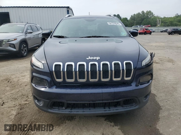 2016 Jeep Cherokee 75th Anniversary with VIN 1C4PJLCB0GW342839, listed as a Copart auction lot 54729545 with 209,603 mi miles and Salvage Title. Bid and sale history available at DreamBid. Image 5.