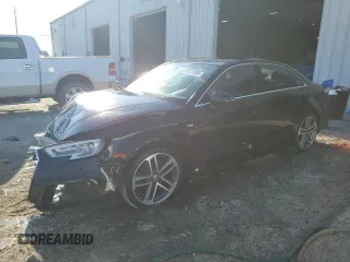 2017 Audi A3 Sedan Premium Plus with VIN WAUJ8GFF5H1034634, listed as a Copart auction lot 50577585 with 89,230 mi miles and Salvage Title. Bid and sale history available at carsss.com. Image 1.