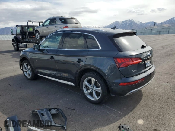 2020 Audi Q5 Premium Plus with VIN WA1BNAFY0L2028140, listed as a Copart auction lot 51293005 with 91,314 mi miles and Salvage Title. Bid and sale history available at carsss.com. Image 2.