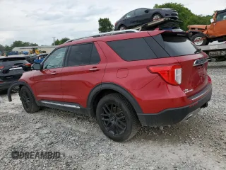 2020 Ford Explorer Limited with VIN 1FMSK8FH5LGA24543, listed as a Copart auction lot 59486855 with 47,530 mi miles and Salvage title. Bid and sale history available at DreamBid. Image 2.