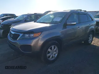 2012 Kia Sorento LX with VIN 5XYKTDA23CG297268, listed as a IAAI auction lot 41427273 with 195,578 mi miles. Bid and sale history available at carsss.com. Image 17.