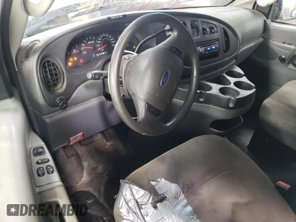 2008 Ford Econoline Cargo Commercial with VIN 1FTNE24W28DA88751, listed as a Copart auction lot 42938085 with 234,429 mi miles and Salvage Title. Bid and sale history available at DreamBid. Image 8.