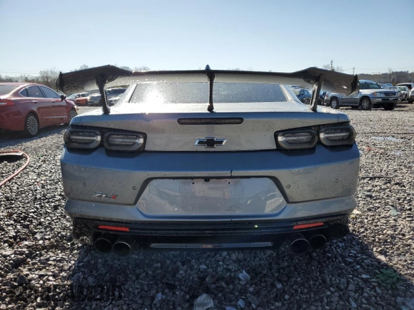 2023 Chevrolet Camaro ZL1 with VIN 1G1FK1R60P0104167, listed as a Copart auction lot 47892525 with 16,795 mi miles and Salvage title. Bid and sale history available at DreamBid. Image 6.