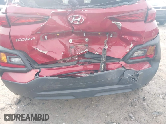 2019 Hyundai Kona SEL with VIN KM8K22AA5KU390896, listed as a IAAI auction lot 41469809 with 54,025 mi miles. Bid and sale history available at carsss.com. Image 6.