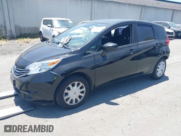 2015 Nissan Note S z VIN 3N1CE2CP8FL434975, wystawiony jako IAAI lot #42444018 z przebiegiem 67 260 mil mil oraz . Historia ofert i sprzedaży dostępna na DreamBid. Obrazek 2.