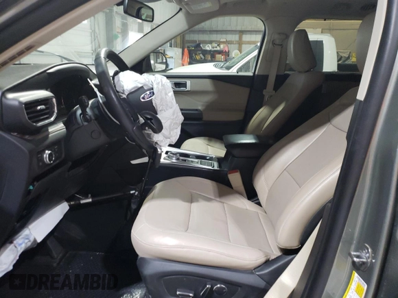 2020 Ford Explorer Limited with VIN 1FM5K7FWXLGC30852, listed as a Copart auction lot 46270785 with 39,341 mi miles and Salvage Title. Bid and sale history available at DreamBid. Image 7.