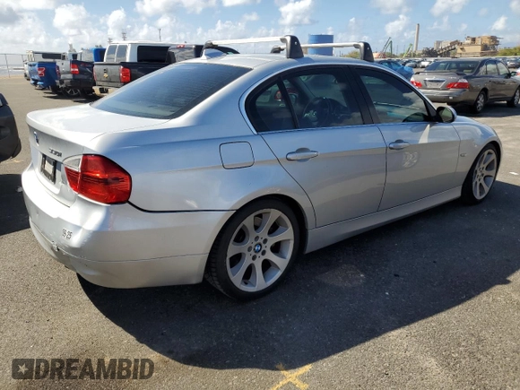 2006 BMW 3 Series 330i with VIN WBAVB33596PS17634, listed as a Copart auction lot 47486315 with 132,202 mi miles and Clean Title. Bid and sale history available at carsss.com. Image 3.