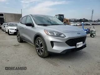 2021 Ford Escape SE with VIN 1FMCU0G67MUA24821, listed as a Copart auction lot 49802545 with 54,754 mi miles and Salvage Title. Bid and sale history available at carsss.com. Image 12.