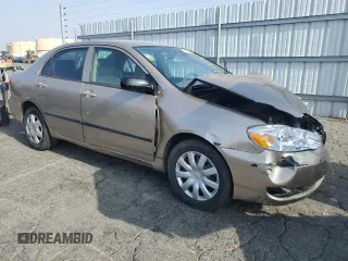 2006 Toyota Corolla CE with VIN 1NXBR32EX6Z645549, listed as a Copart auction lot 61095955 with 87,794 mi miles and Salvage title. Bid and sale history available at DreamBid. Image 4.