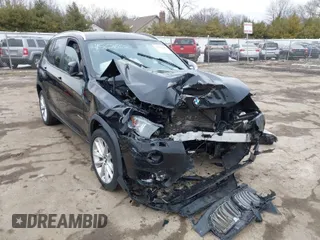 2017 BMW X3 sDrive28i with VIN 5UXWZ7C34H0V87828, listed as a IAAI auction lot 41562662 with 78,572 mi miles. Bid and sale history available at carsss.com. Image 1.