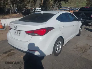 2014 Hyundai Elantra SE with VIN 5NPDH4AEXEH527355, listed as a IAAI auction lot 41848180 with 175,377 mi miles and . Bid and sale history available at DreamBid. Image 4.