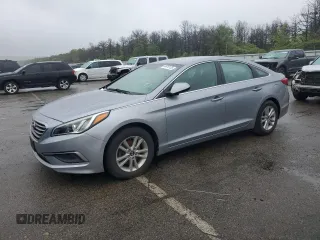 2016 Hyundai Sonata SE with VIN 5NPE24AF8GH315717, listed as a Copart auction lot 58616125 with 122,633 mi miles and Clean title. Bid and sale history available at DreamBid. Image 1.