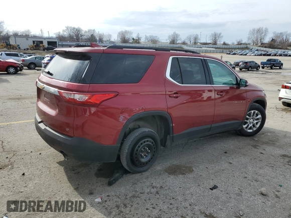2020 Chevrolet Traverse LT Cloth with VIN 1GNERGKW7LJ198829, listed as a Copart auction lot 47864175 with 73,707 mi miles and Salvage Title. Bid and sale history available at carsss.com. Image 3.