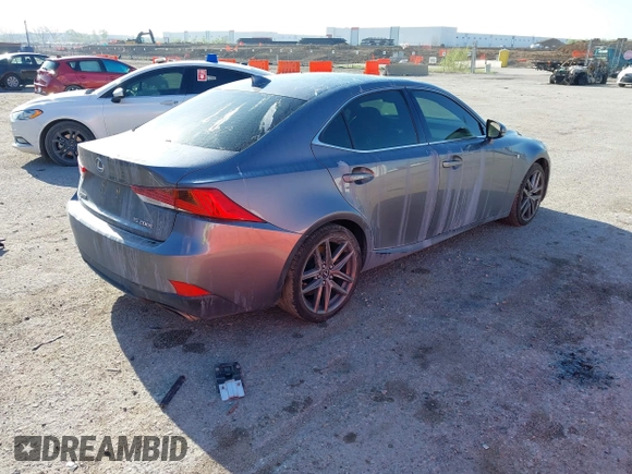 2017 Lexus IS 200t with VIN JTHBA1D2XH5041837, listed as a IAAI auction lot 41973345 with 79,850 mi miles and . Bid and sale history available at DreamBid. Image 4.