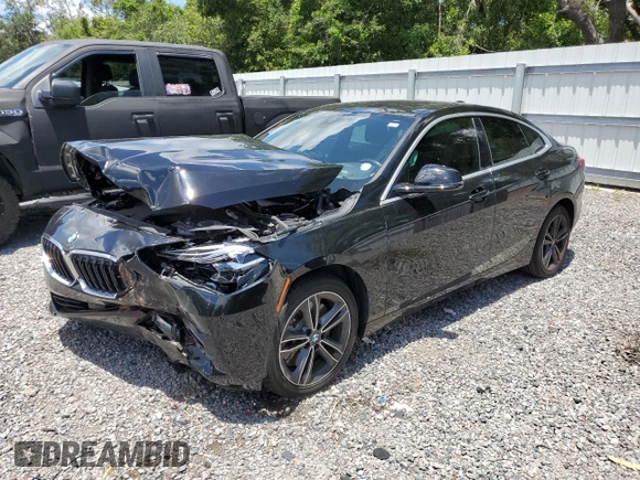 2021 BMW 2 Series 228i xDrive with VIN WBA73AK01M7H54370, listed as a Copart auction lot 61303235 with 72,804 mi miles and Salvage title. Bid and sale history available at DreamBid. Image 1.