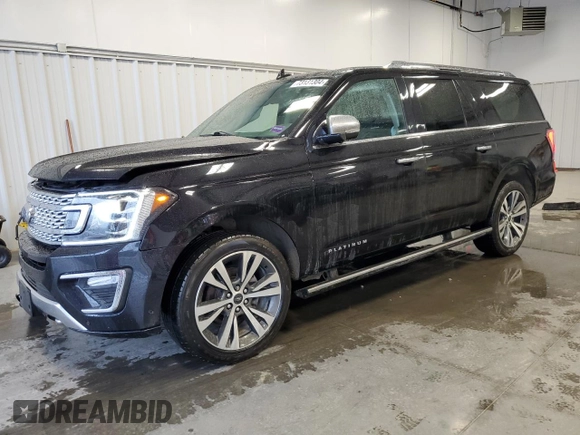 2021 Ford Expedition Max Platinum with VIN 1FMJK1MT2MEA56826, listed as a Copart auction lot 73131304 with 46,900 mi miles and Salvage title. Bid and sale history available at DreamBid. Image 1.