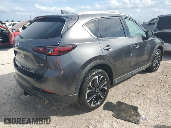 2022 Mazda CX-5 S Premium Plus with VIN JM3KFBEM3N1626438, listed as a Copart auction lot 74533864 with 45,199 mi miles and Non Repairable. Bid and sale history available at carsss.com. Image 3.