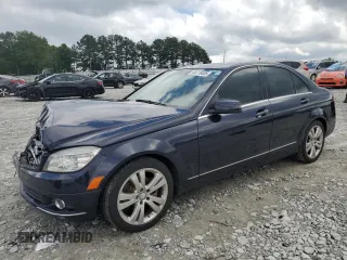 2011 Mercedes-Benz C 300 Sport with VIN WDDGF8BB7BR158950, listed as a Copart auction lot 58718405 with 123,383 mi miles and Salvage title. Bid and sale history available at DreamBid. Image 1.