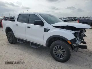 2023 Ford Ranger XL with VIN 1FTER4EH6PLE32375, listed as a Copart auction lot 54883175 with 0 mi miles and Salvage Title. Bid and sale history available at carsss.com. Image 4.
