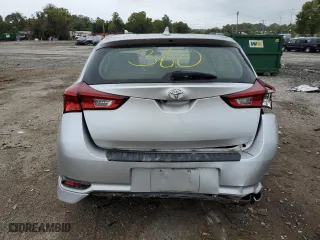 2017 Toyota Corolla iM with VIN JTNKARJE4HJ549349, listed as a Copart auction lot 72534314 with 44,426 mi miles and Salvage Title. Bid and sale history available at carsss.com. Image 6.