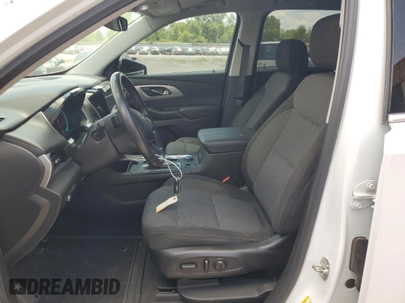 2020 Chevrolet Traverse LT Cloth with VIN 1GNERGKW1LJ129764, listed as a Copart auction lot 58945085 with 90,043 mi miles and Salvage title. Bid and sale history available at DreamBid. Image 7.