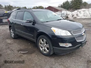 2011 Chevrolet Traverse LTZ with VIN 1GNKVLED0BJ269062, listed as a IAAI auction lot 41744724 with 126,204 mi miles and . Bid and sale history available at DreamBid. Image 1.