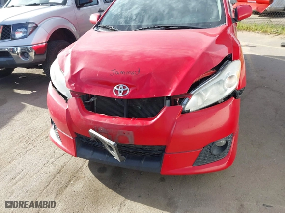 2009 Toyota Matrix S with VIN 2T1KE40E09C014254, listed as a IAAI auction lot 41687572 with 161,076 mi miles. Bid and sale history available at carsss.com. Image 14.